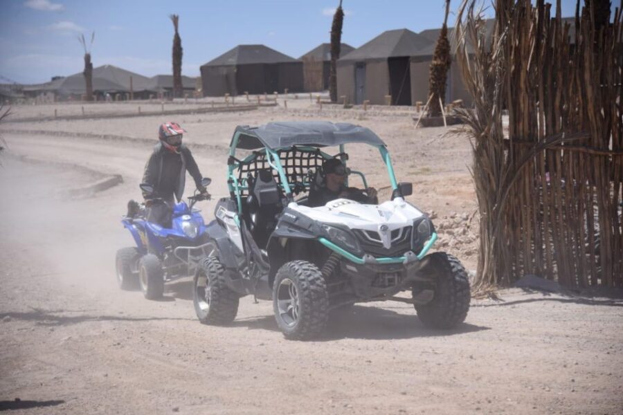 Marrakech Buggy 1000CC Excursion in Agafay Desert and Tea - Overview of the Marrakech Buggy Excursion
