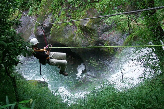 Mega Zipline Over 11 Waterfalls From San Jose