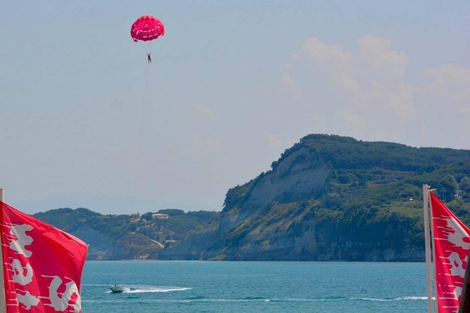 Megali Beach Parasail or Paraglide Experience  – Corfu
