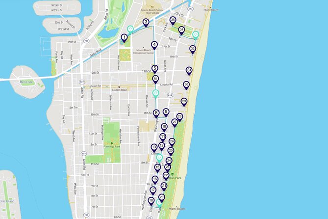 Miami Beach Private Smartphone Audio Walking Tour - Tour Overview and Key Features