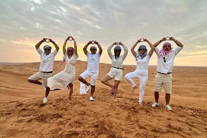 Morning Desert Safari Dune Bashing Sand Boarding With Quad Bike