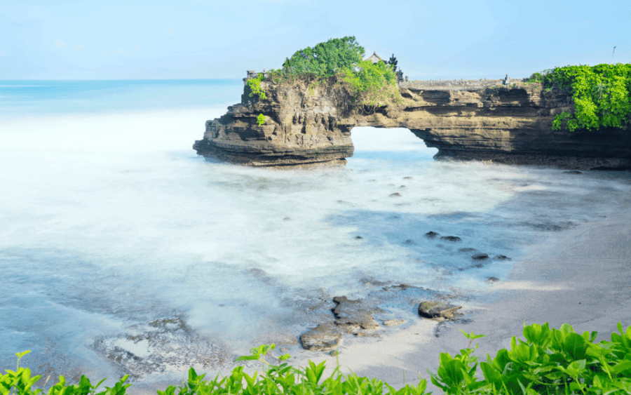 Nature and Culture: Private Tour of Tanah Lot & Waterfalls