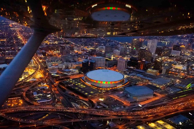New Orleans Night Sightseeing Flight