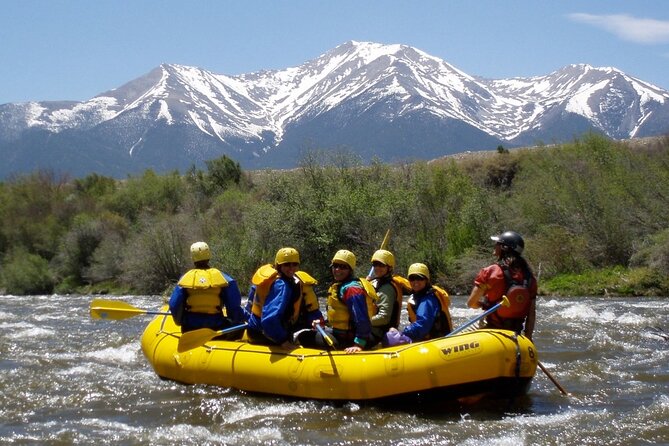 Numbers Half-Day Whitewater Rafting Plus Mountaintop Zipline From Buena Vista