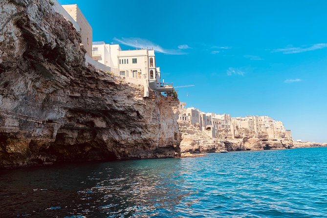 One and a Half Hour Private Boat Tour of Polignano a Mare
