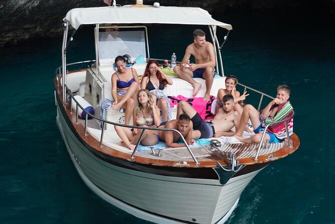 One Day Private Boat Tour to Capri From Sorrento