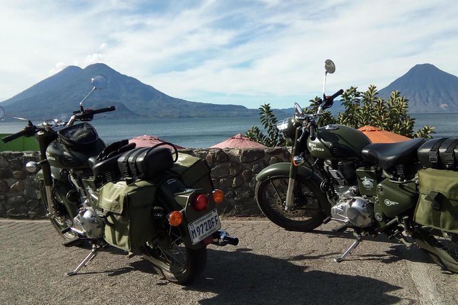Overnight Tour to Lake Atitlán on a Classic Motorcycle