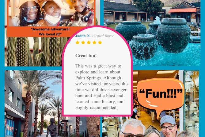 Palm Springs Team Trivia Hunt: New  Mobile Game App!