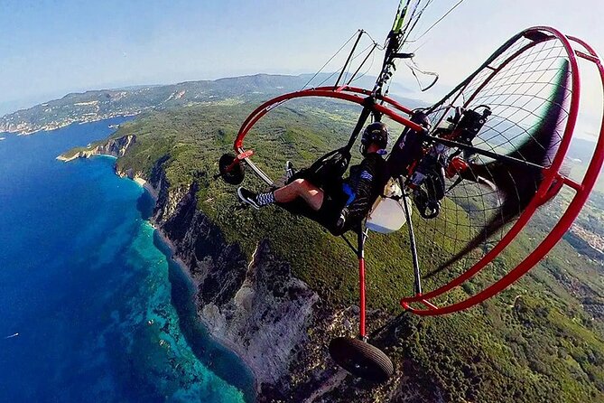Paragliding in Corfu (Tandeem or Motor Flight)