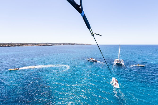 Parasailing in the Bay of Palma