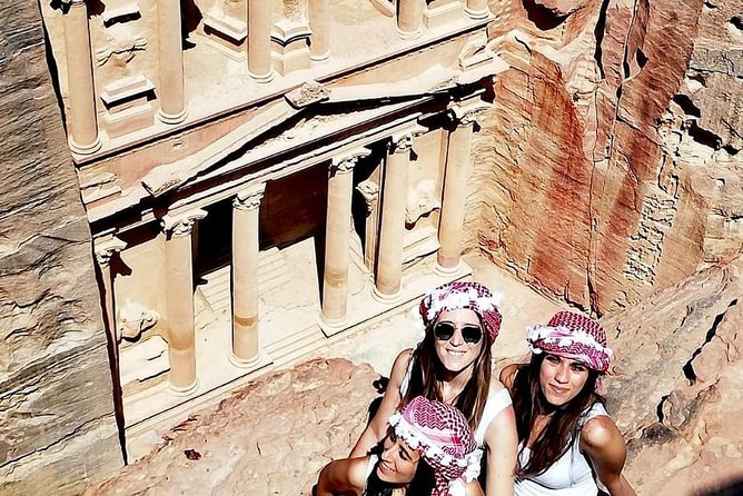 Petra & Wadi Rum Full-Day Tour From Amman or Airport