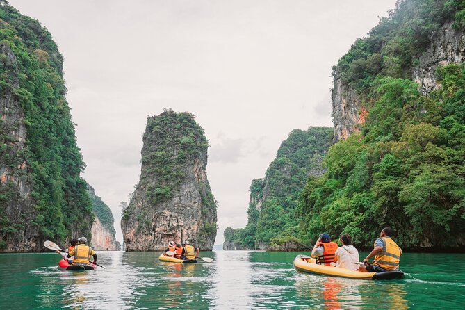 Phang Nga Bay Sunset Cruise Dinner With Sea Canoe and Loy Krathong From Phuket - Overview of the Tour