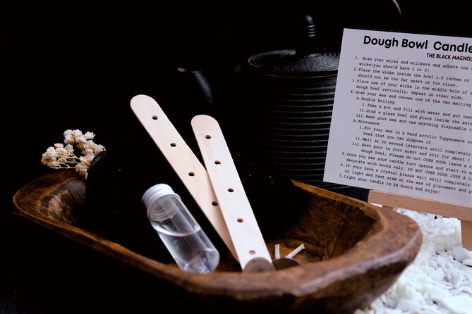 Pocono Wooden Dough Bowl – Candle Making