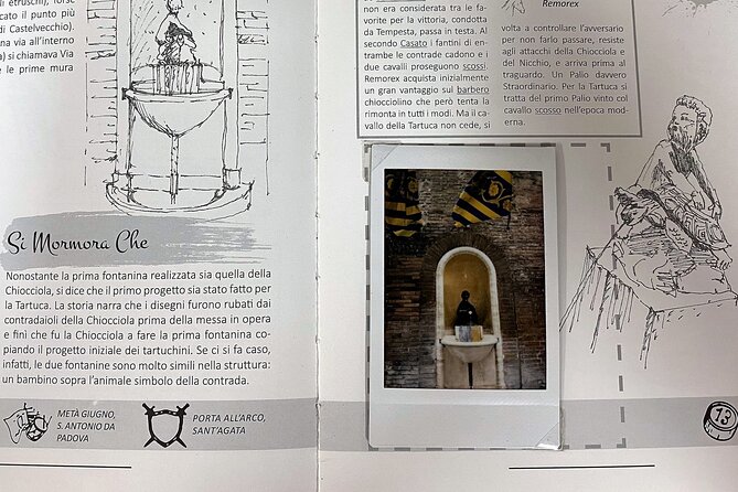 PolaTour The 15 Fountains of the Contradas of Siena