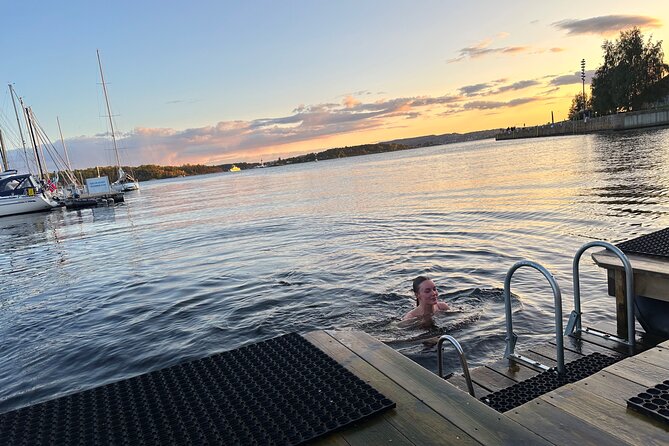 Private 1-2 Hour Floating Sauna Experience on Oslo Fjord “Bragi”