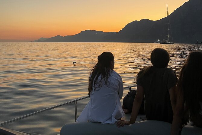 Private Boat Tour at Sunset on the Amalfi Coast