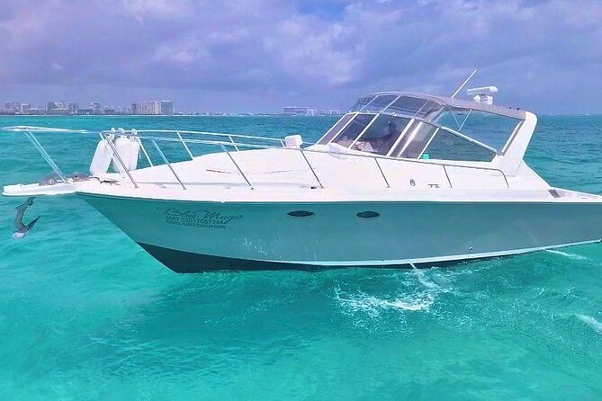 Private Cancun Yacht Tour 42FT up to 8 Pax