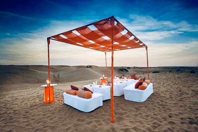 Private Dinner in Middle of Desert With Sunset Quad Bike Tour