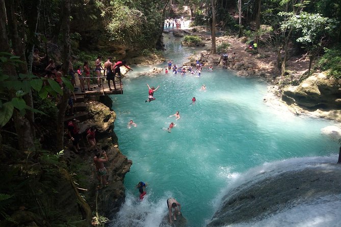 Private Full-Day Tour to the Blue Hole and River Gully Rain Forest From Kingston