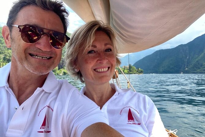 Private Guided Sailing Boat Tour on Lake Como With Aperitif