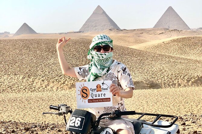 Private Half-Day Tour Pyramids Sphinx and Camel Ride From Cairo to Giza