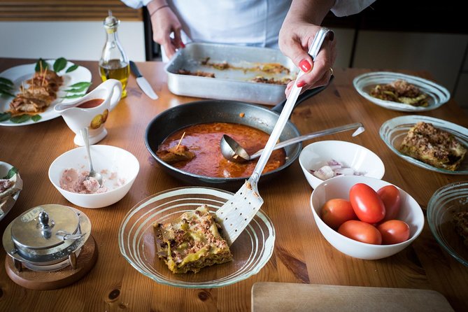 Private Lasagna Masterclass at a Cesarinas Home With Tasting in Bologna