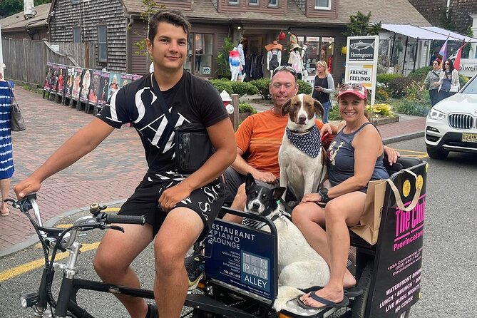 Private Open- Air Pedicab Tour in Provincetown
