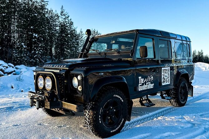 Private Party Aurora Adventure by Car and Snow Scooters