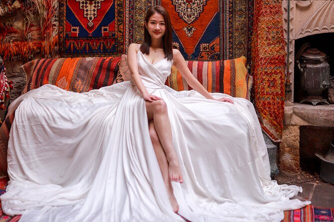 Private Photo Shoot With Flying Dress in Cappadocia
