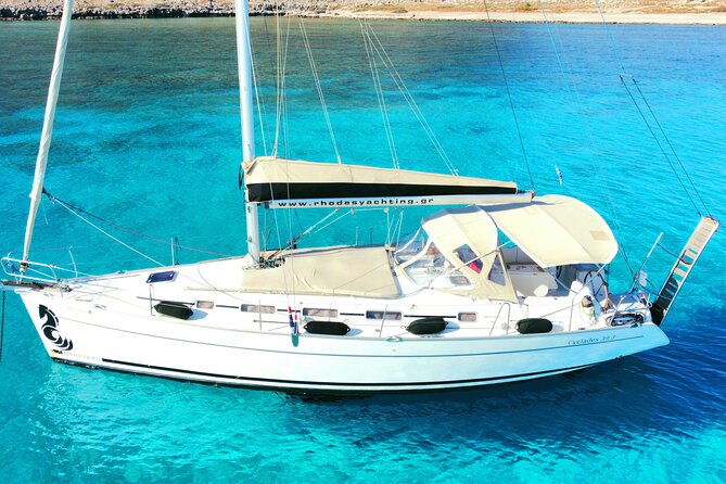 Private Sailing Trip to Kallithea Thermes Bay and Antony Quinn Bay.