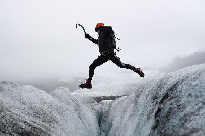 Private Summer Ice Cave & Ice Climbing – 15 Shot Photo Package