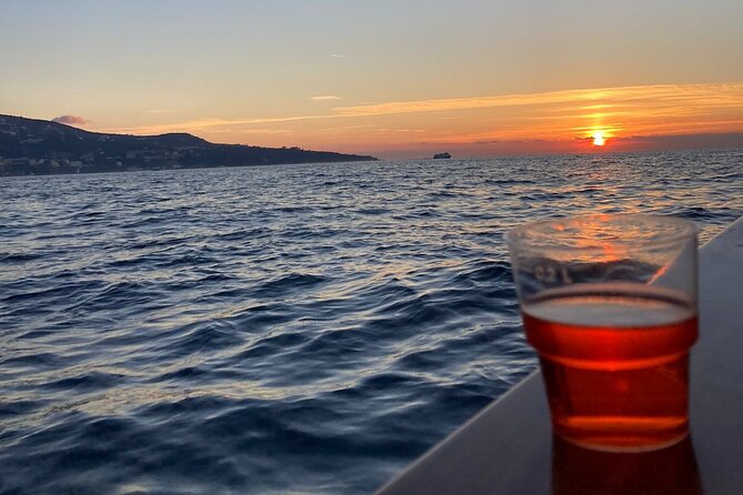 Private Sunset Boat Tour Capri From Sorrento on Classic GOZZO