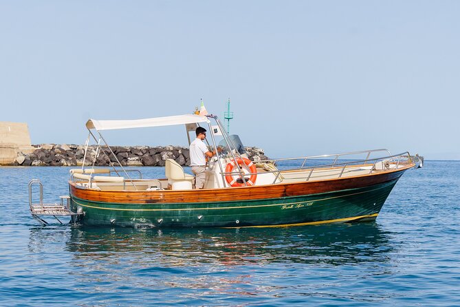 Private Tour of the Island of Ischia on a Fratelli Aprea Gozzo