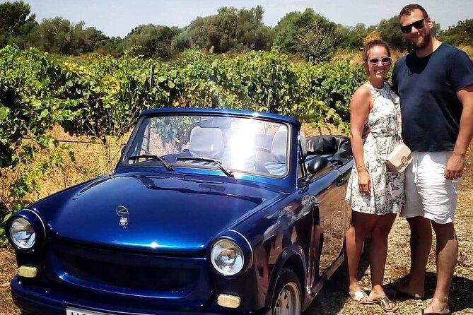 Private Trabant Cabrio Tour in Mallorca Including Wine Sampling