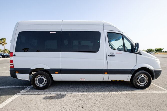 Private Transfer: Larnaca Airport to Limassol City 1-14 Pax
