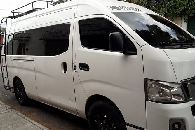 PRIVATE TRANSPORT From La Antigua to Guatemala City!