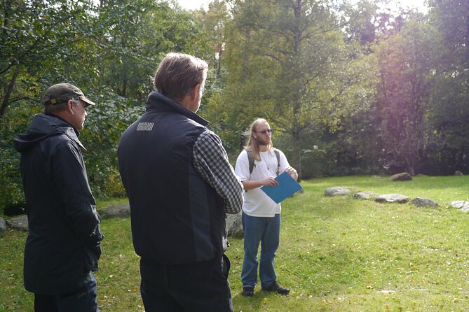 Private Viking Tour by a Lake + Swedish Nature Forest Walk, 90MIN