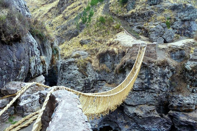 Queswachaca the Last Inca Bridge and 4 Lagoons Tour With Picnic