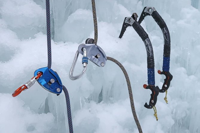 Quick Winter Attraction-ice Climbing In Mlaca Gorge In Mojstrana