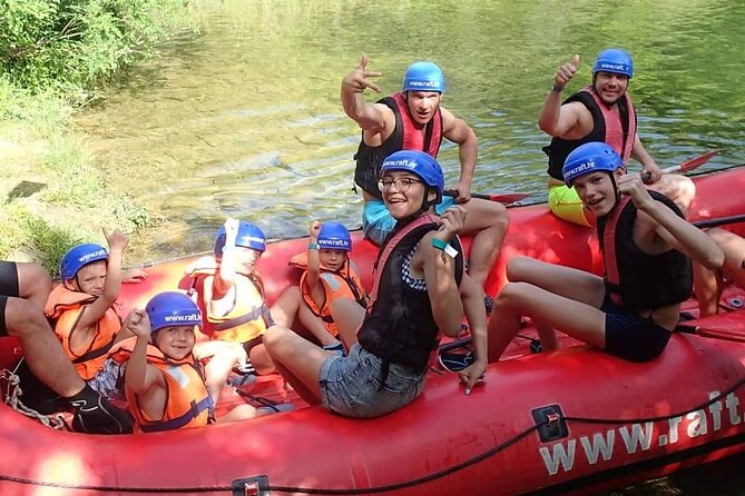 Rafting on the River Cetina From Omis Croatia