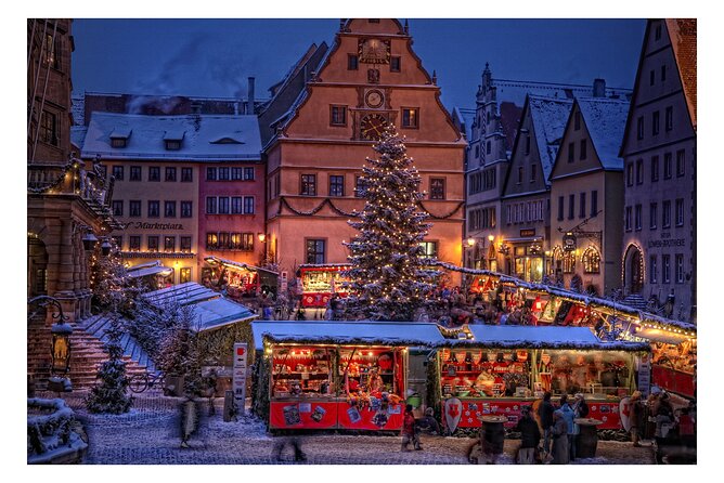 Romantic Christmas Moments in Rothenburg Ob Der Tauber & Würzburg