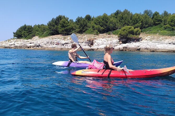 Rovinj Golden Cape Desert Islands Kayak & Snorkeling Tour