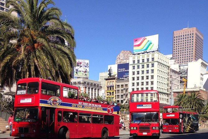 San Francisco: Hop-On Hop-Off Deluxe Bus Tour With 20 Stops