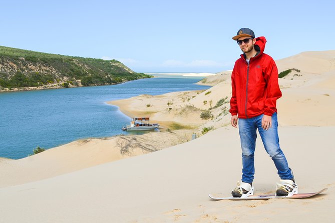 Sandboarding With a Short Boat Trip