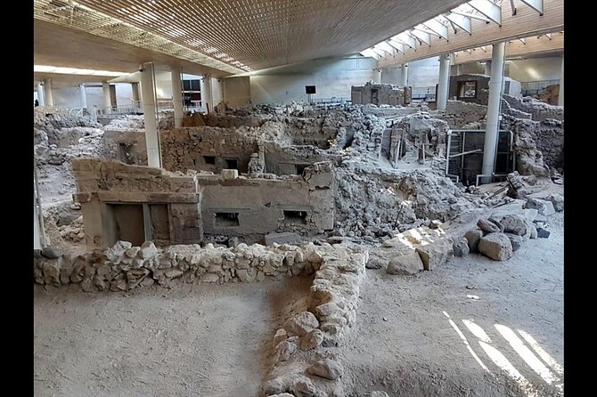Santorini Visit Akrotiri Archaeological Site (Small Group)