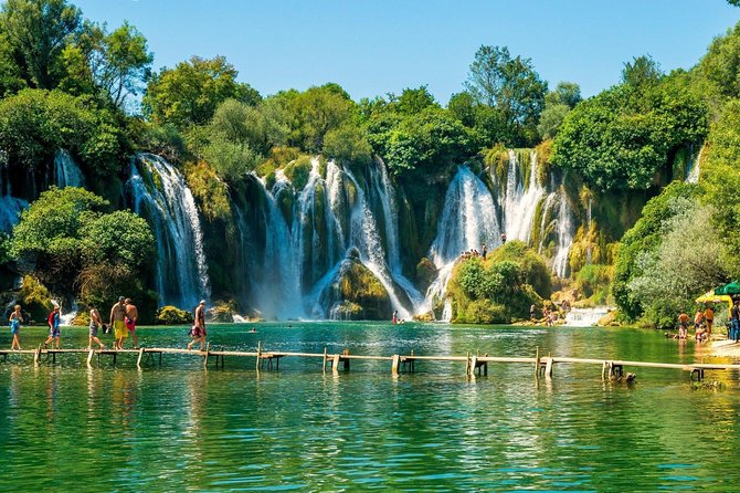 Sarajevo to Split: One-Way Tour via Mostar, Kravica Falls, Blagaj & Pocitelj