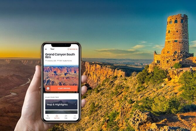 Self-Guided Audio Driving Tour in Grand Canyon South Rim - Flexible Routing Options