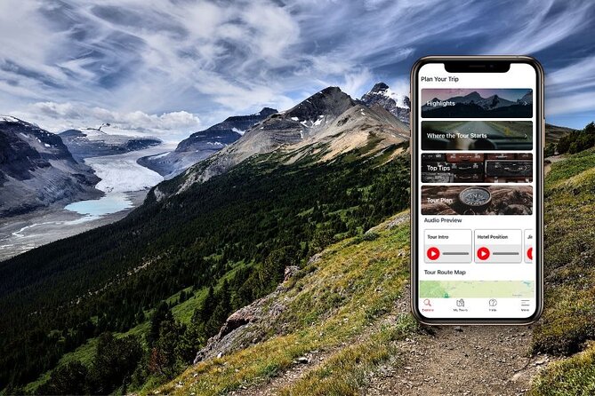 Self-Guided Audio Driving Tour in Icefields Parkway - Tour Features
