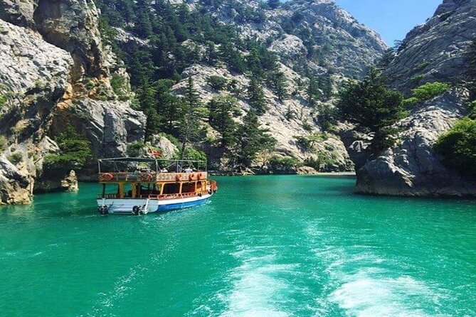 Side Green Canyon Boat Tour With Soft Drinks and Lunch