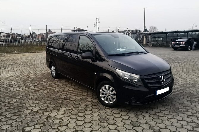 Skopje Airport Transfer by Van for up to 8 Passengers